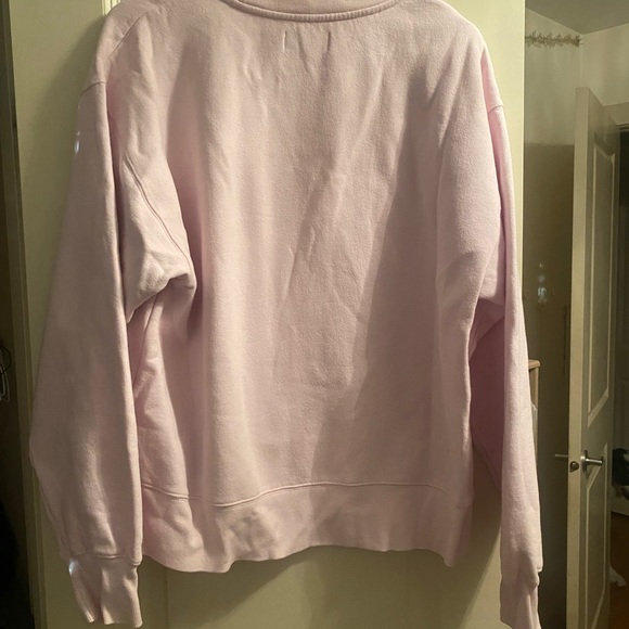 TNA Baby Pink Cozy Perfect Crew Sweatshirt - 2 - Picture 3 of 6